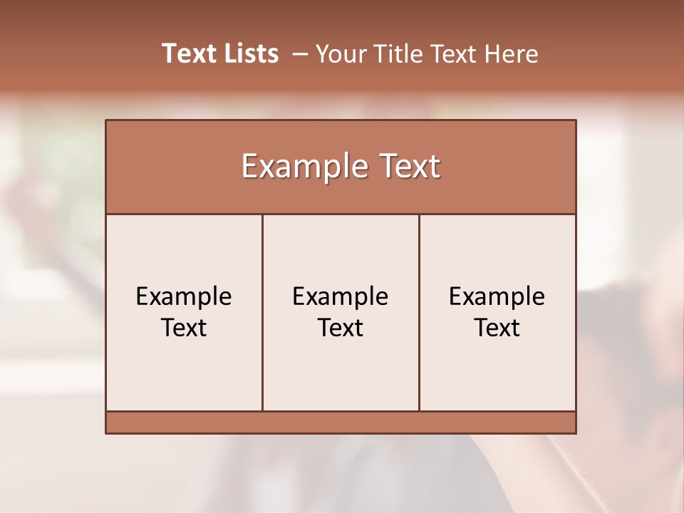 Learn Diligence Woman PowerPoint Template