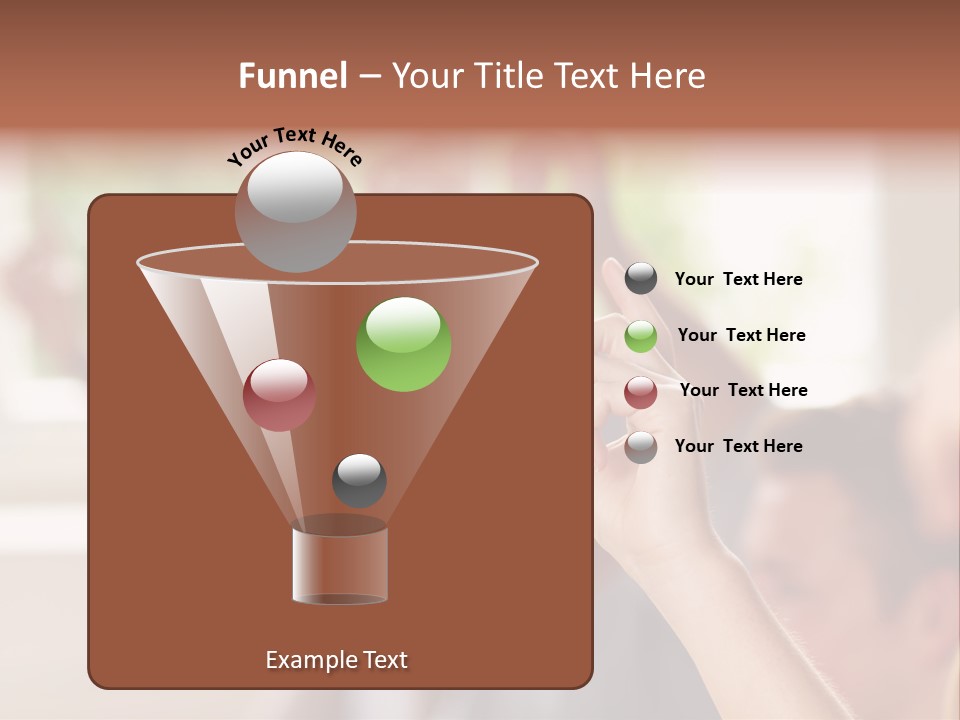 Learn Diligence Woman PowerPoint Template