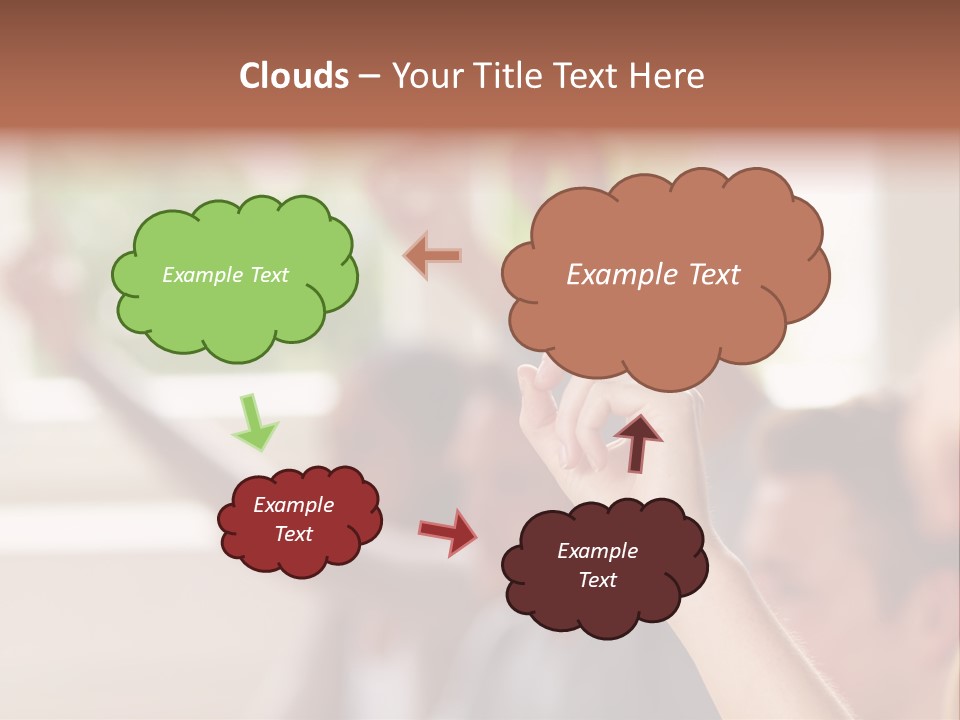 Learn Diligence Woman PowerPoint Template