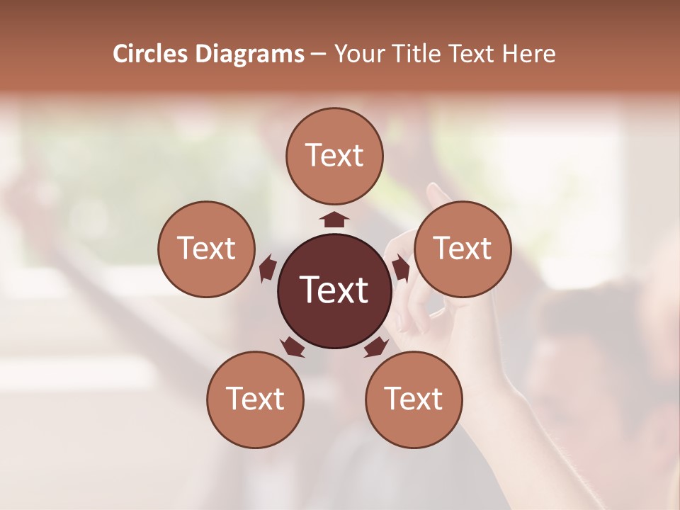 Learn Diligence Woman PowerPoint Template