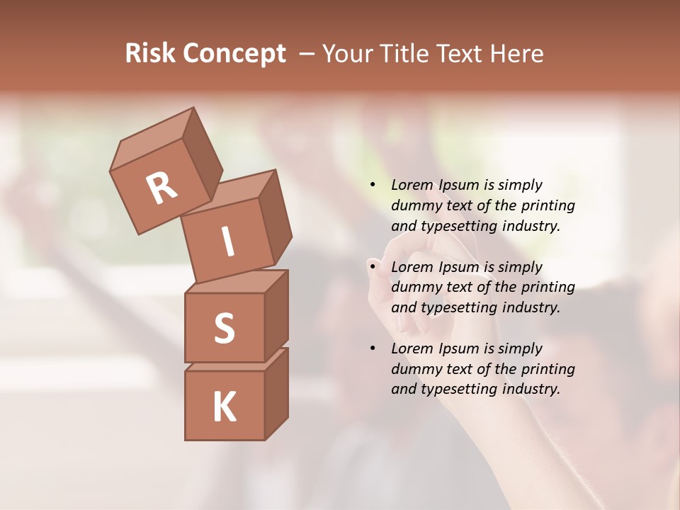 Learn Diligence Woman PowerPoint Template