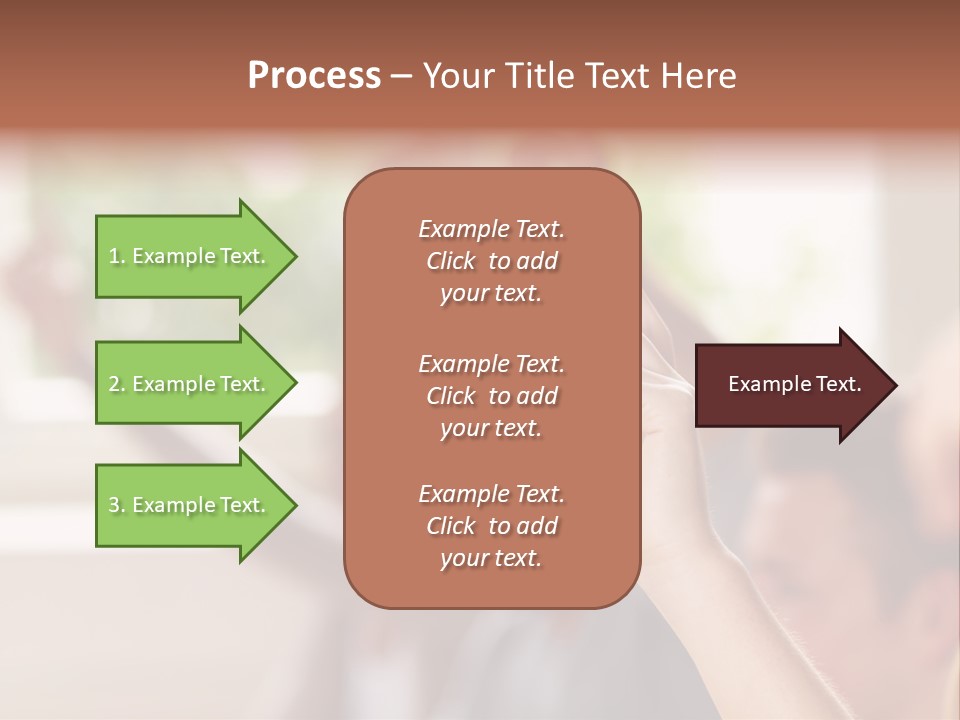 Learn Diligence Woman PowerPoint Template