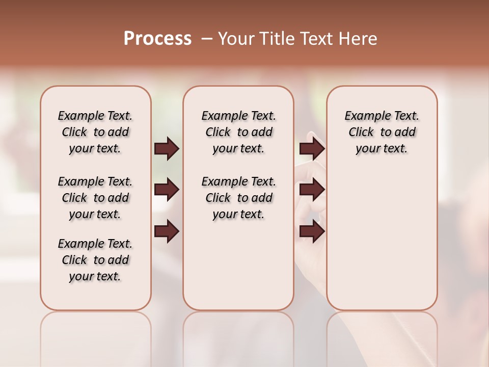 Learn Diligence Woman PowerPoint Template