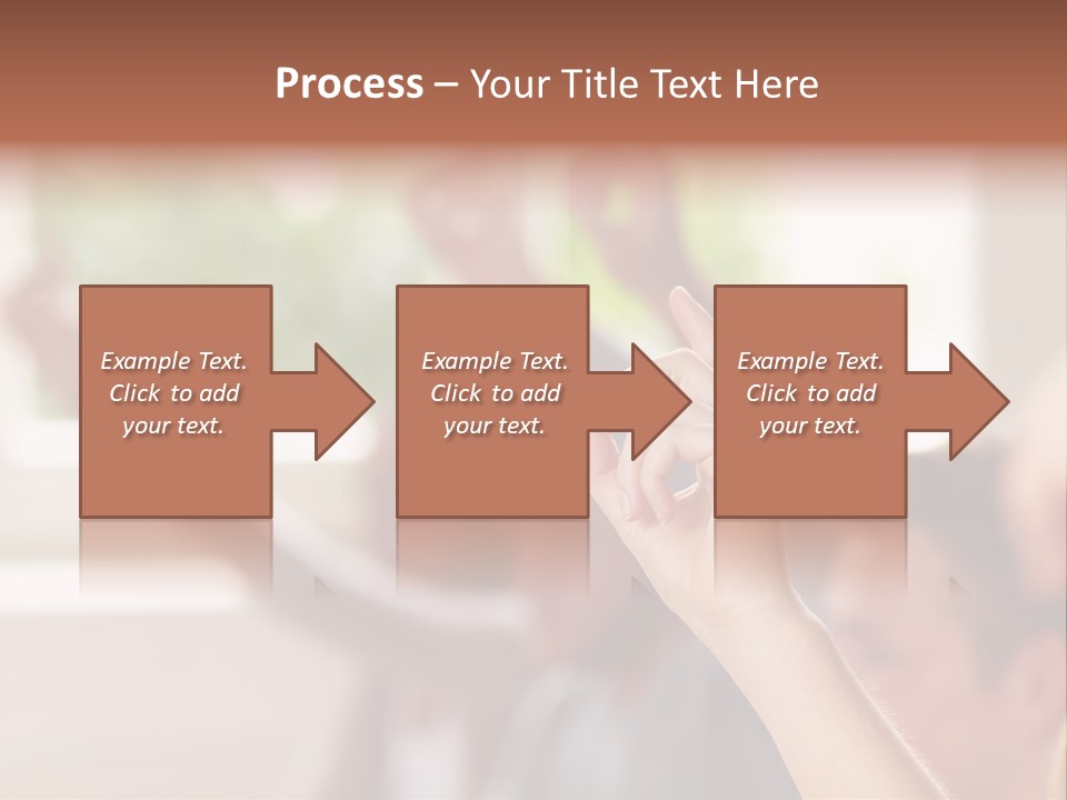 Learn Diligence Woman PowerPoint Template
