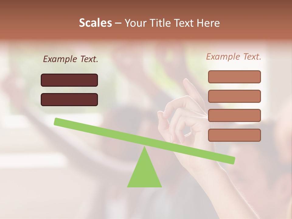Learn Diligence Woman PowerPoint Template