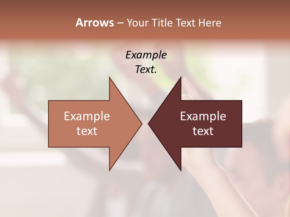 Learn Diligence Woman PowerPoint Template