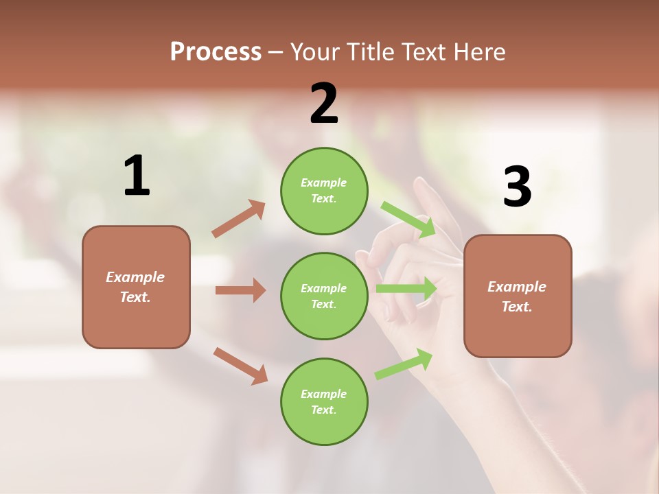 Learn Diligence Woman PowerPoint Template