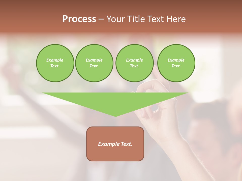 Learn Diligence Woman PowerPoint Template