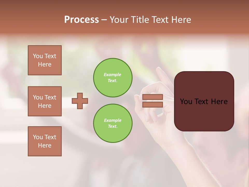 Learn Diligence Woman PowerPoint Template