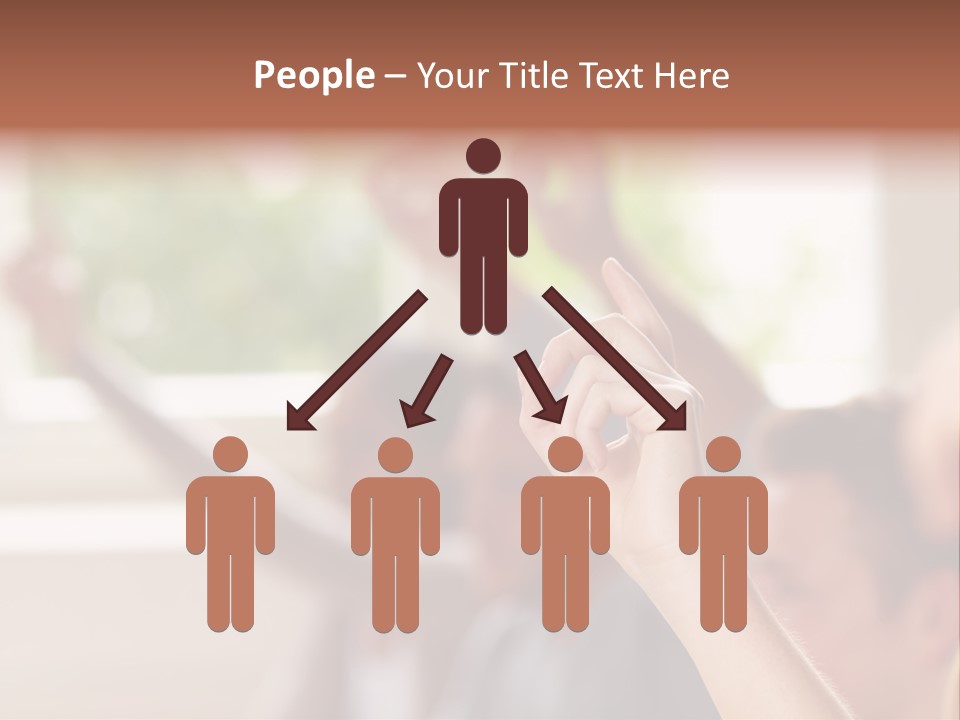 Learn Diligence Woman PowerPoint Template