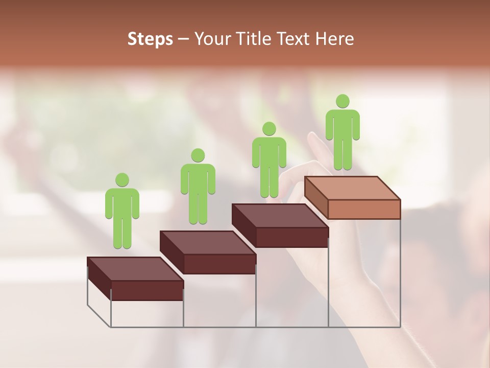 Learn Diligence Woman PowerPoint Template