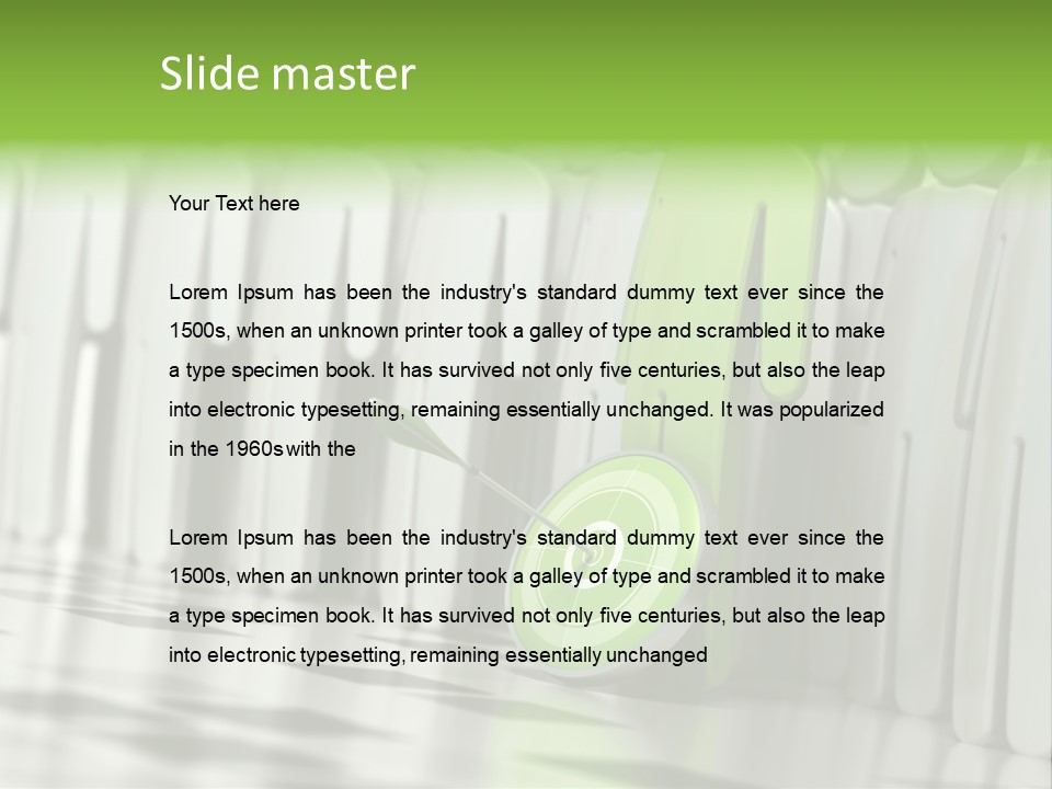 Direct Manager Croud PowerPoint Template