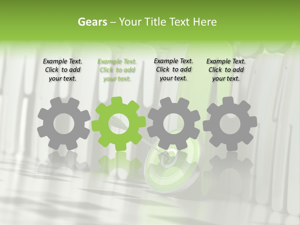 Direct Manager Croud PowerPoint Template