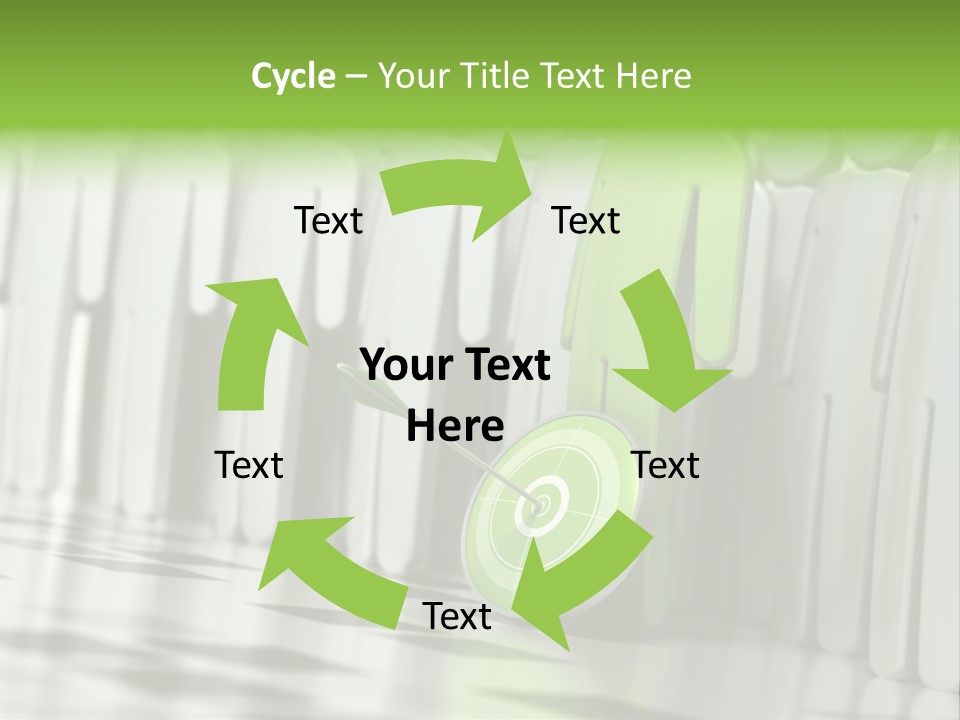 Direct Manager Croud PowerPoint Template