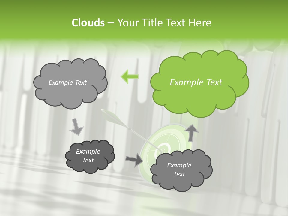 Direct Manager Croud PowerPoint Template