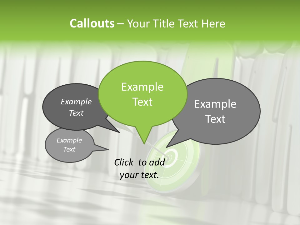 Direct Manager Croud PowerPoint Template