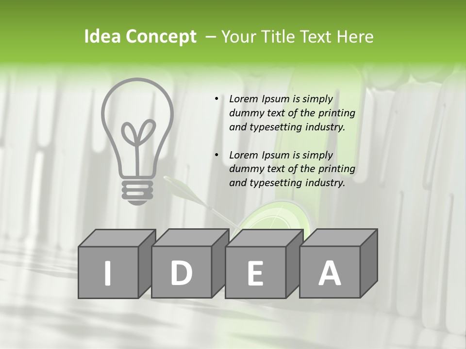 Direct Manager Croud PowerPoint Template