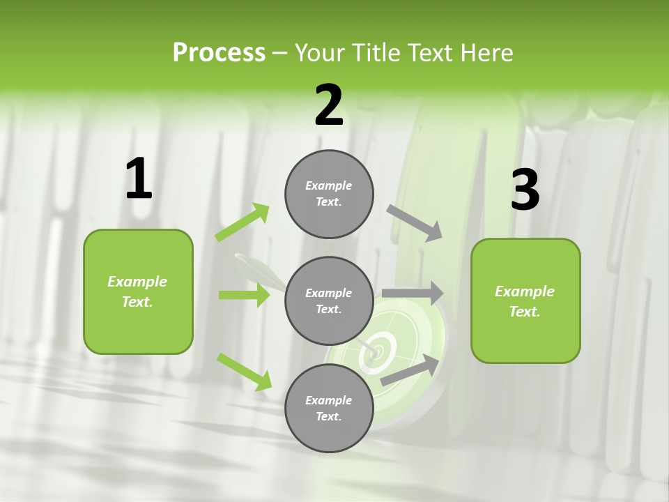 Direct Manager Croud PowerPoint Template