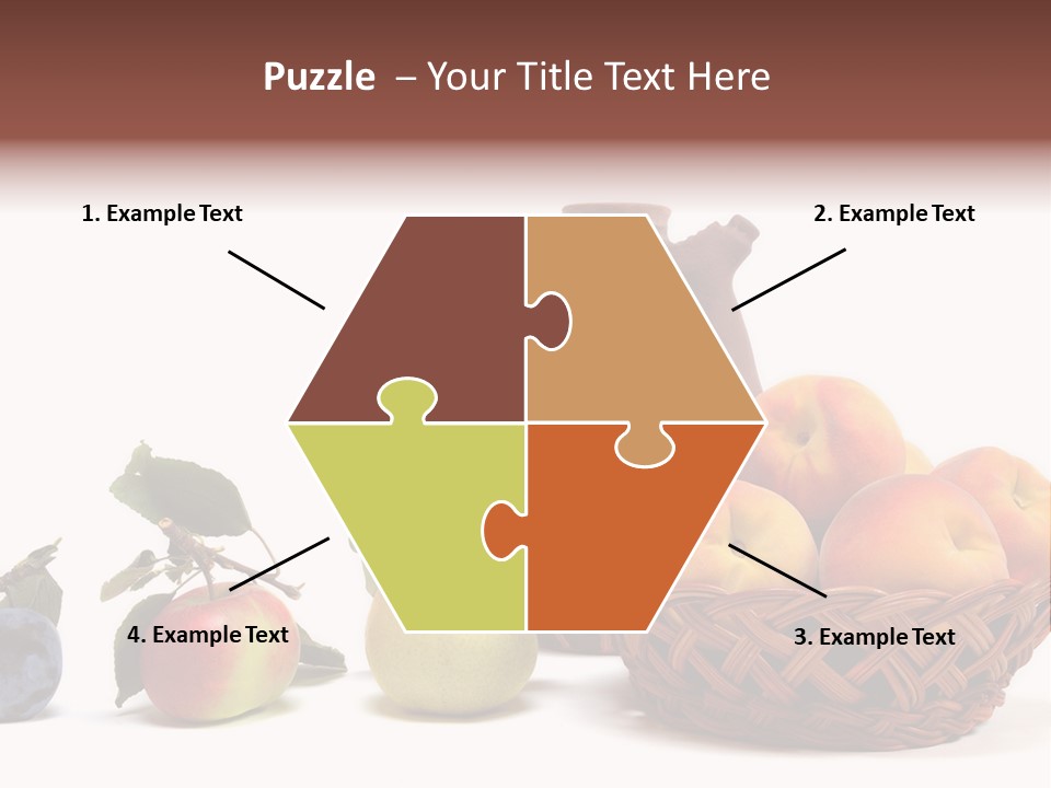 Plum Fruits Plants PowerPoint Template
