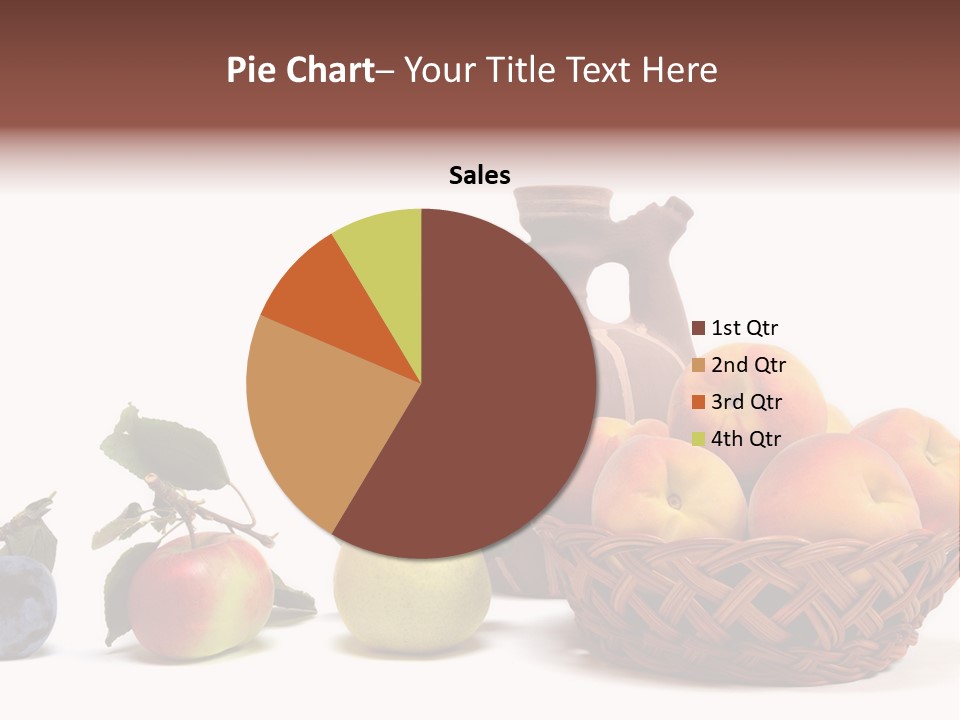 Plum Fruits Plants PowerPoint Template
