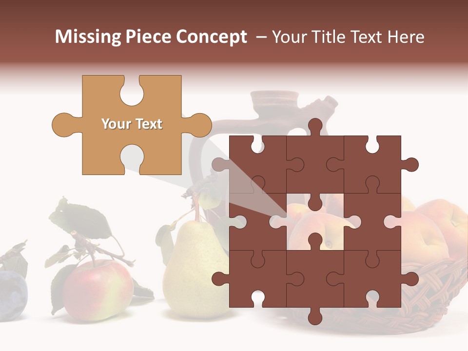 Plum Fruits Plants PowerPoint Template