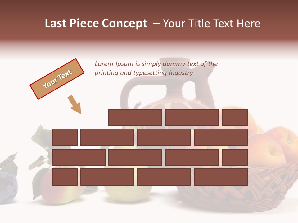 Plum Fruits Plants PowerPoint Template