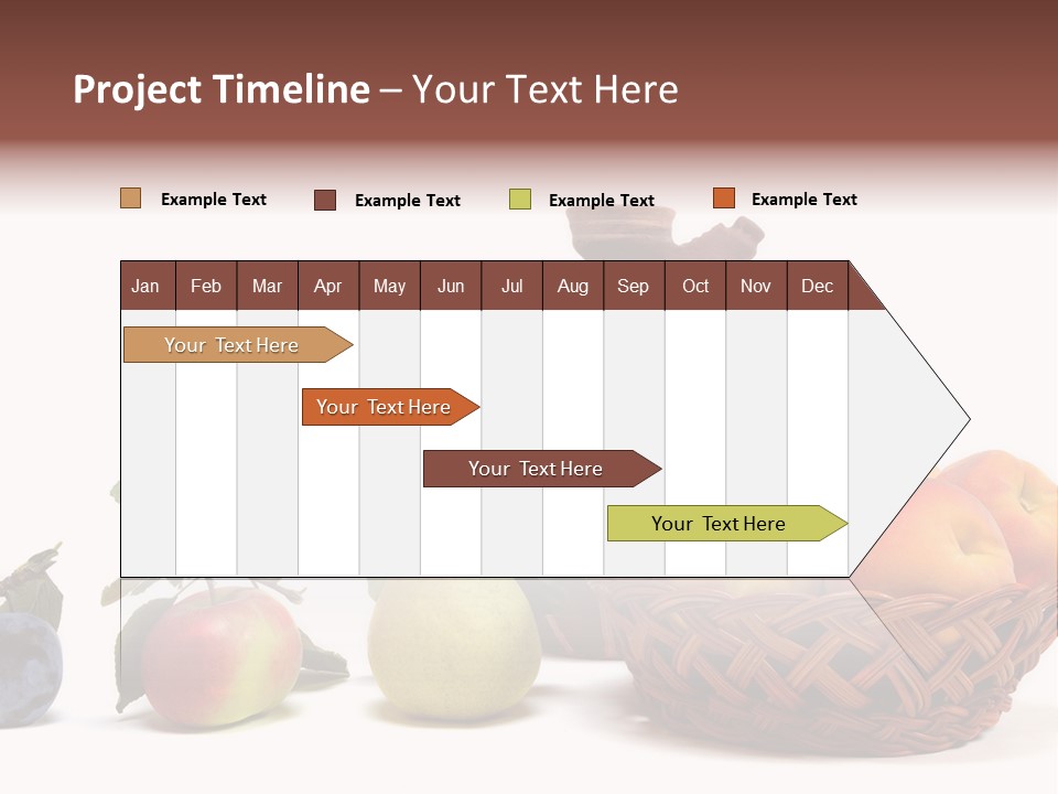 Plum Fruits Plants PowerPoint Template
