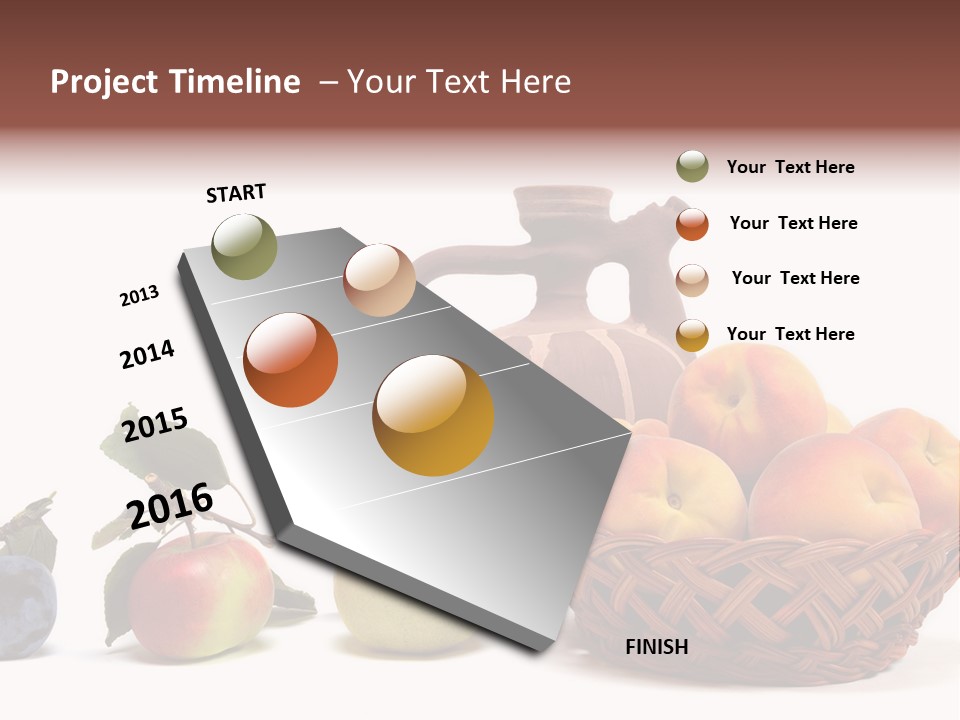 Plum Fruits Plants PowerPoint Template