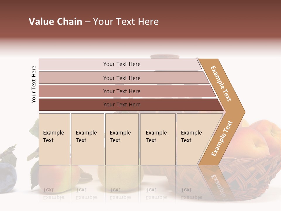 Plum Fruits Plants PowerPoint Template