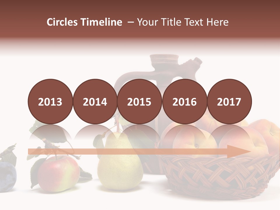 Plum Fruits Plants PowerPoint Template