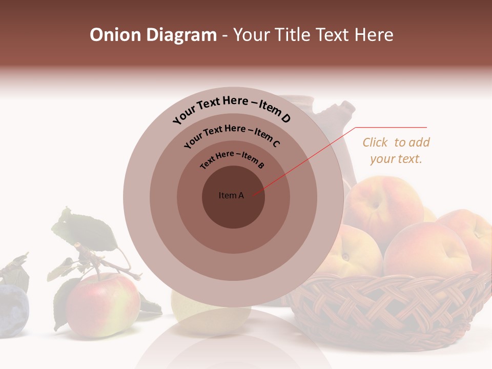 Plum Fruits Plants PowerPoint Template