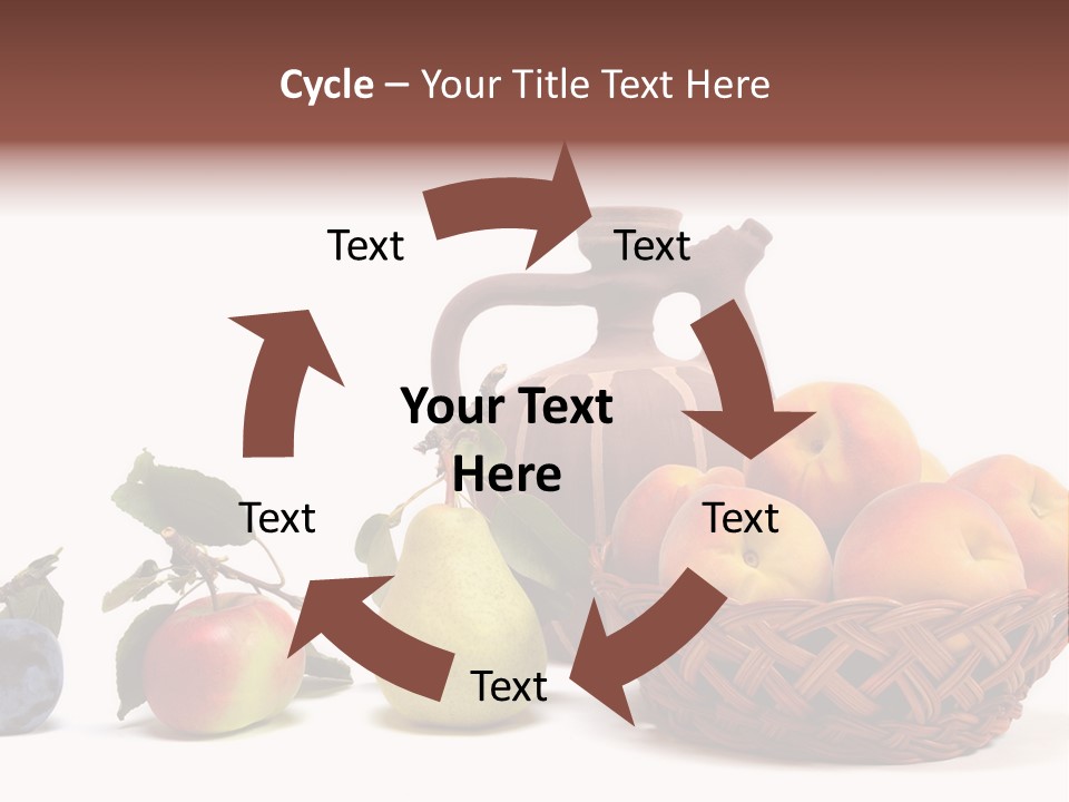 Plum Fruits Plants PowerPoint Template