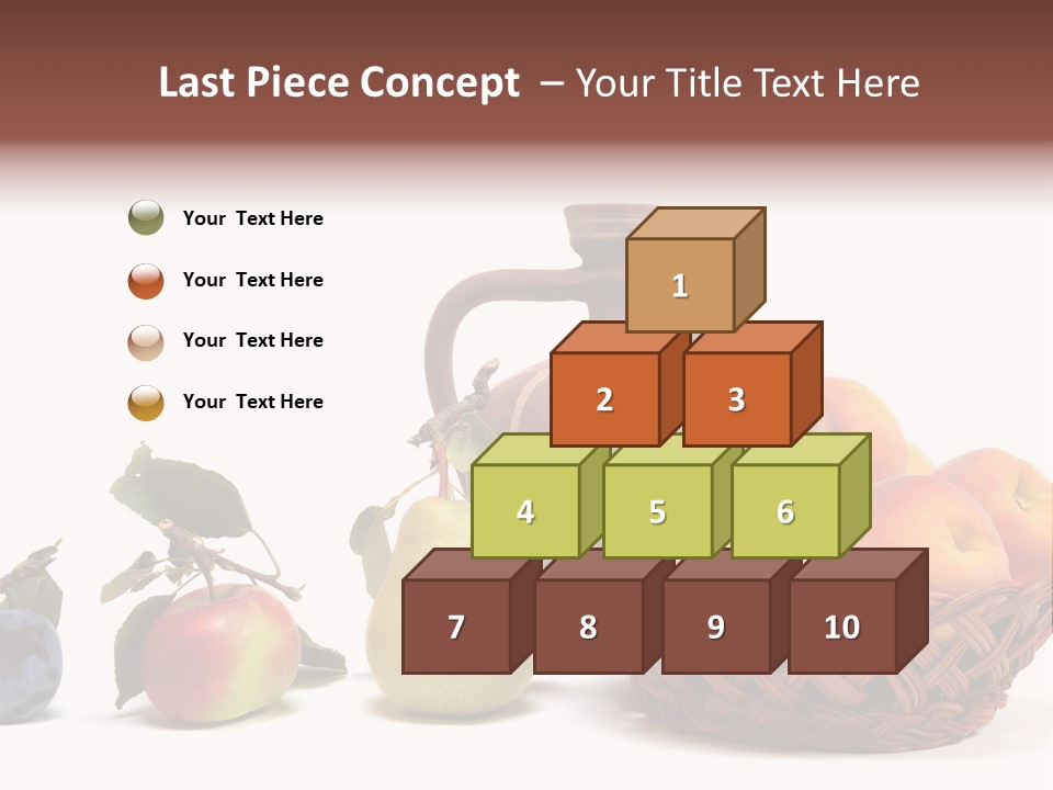 Plum Fruits Plants PowerPoint Template