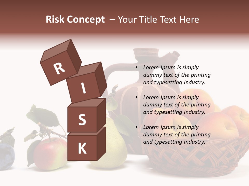 Plum Fruits Plants PowerPoint Template