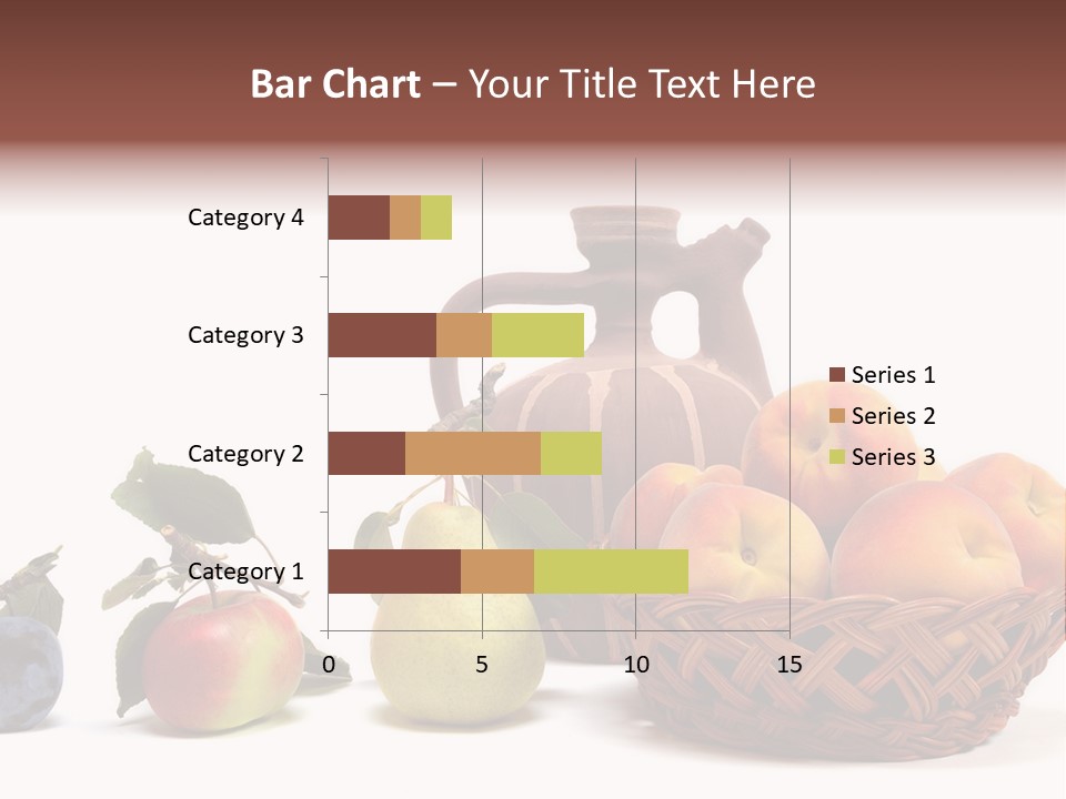 Plum Fruits Plants PowerPoint Template