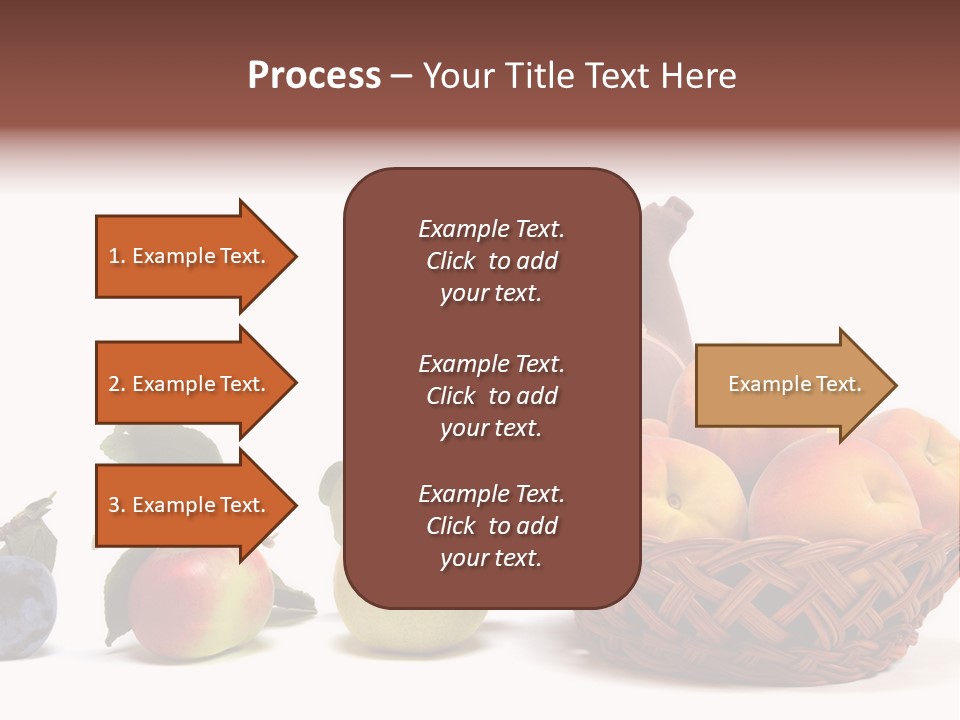 Plum Fruits Plants PowerPoint Template