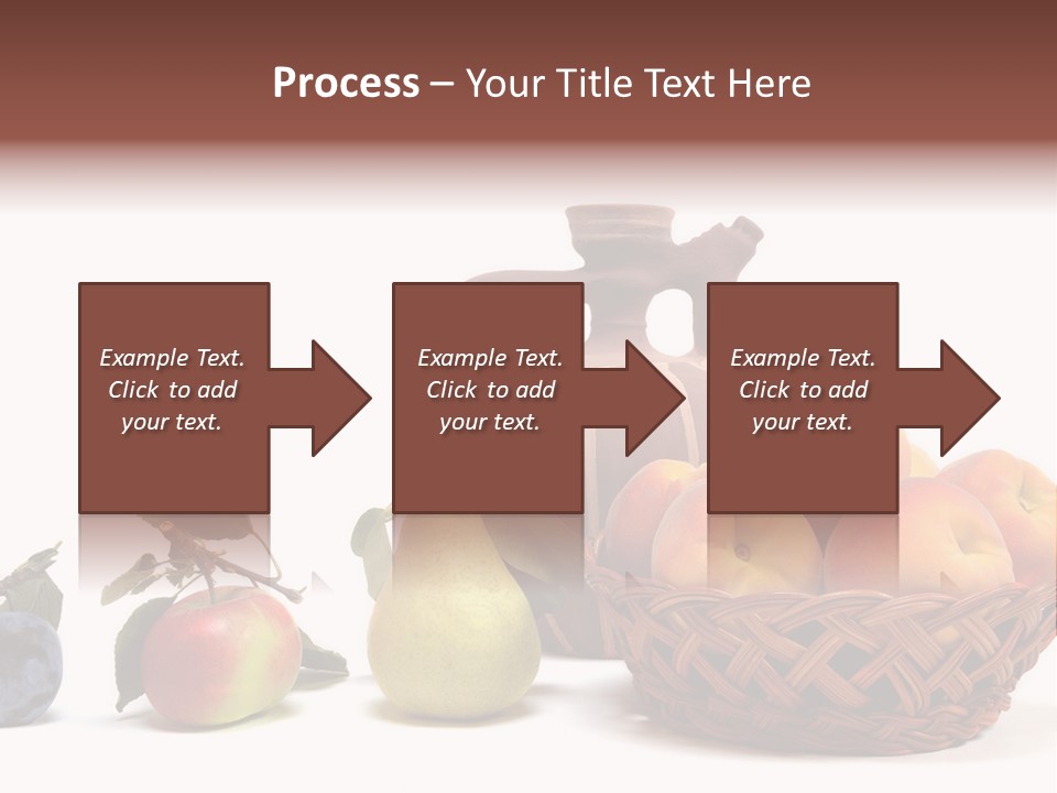 Plum Fruits Plants PowerPoint Template