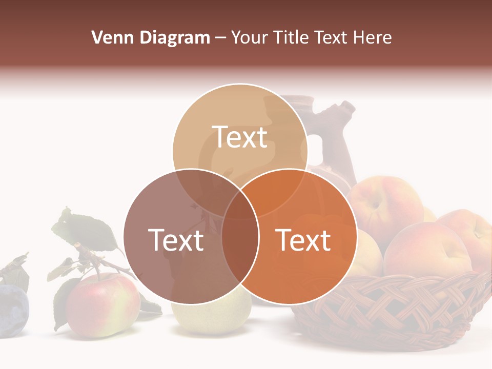 Plum Fruits Plants PowerPoint Template
