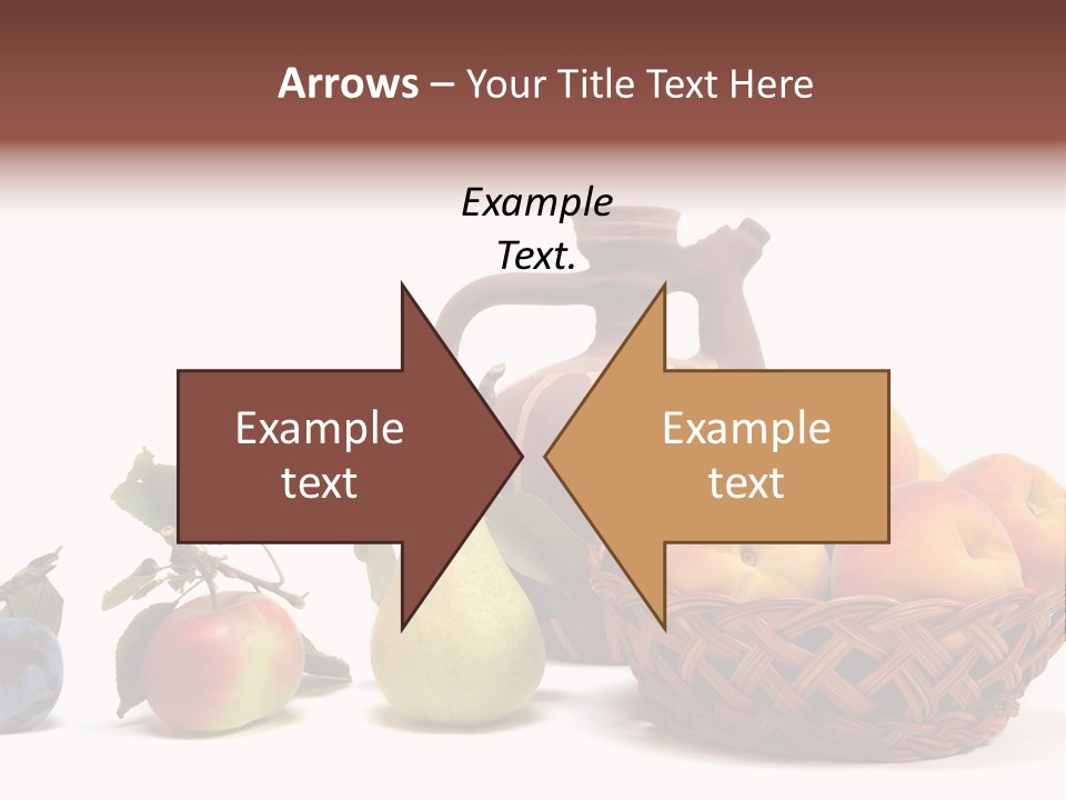 Plum Fruits Plants PowerPoint Template