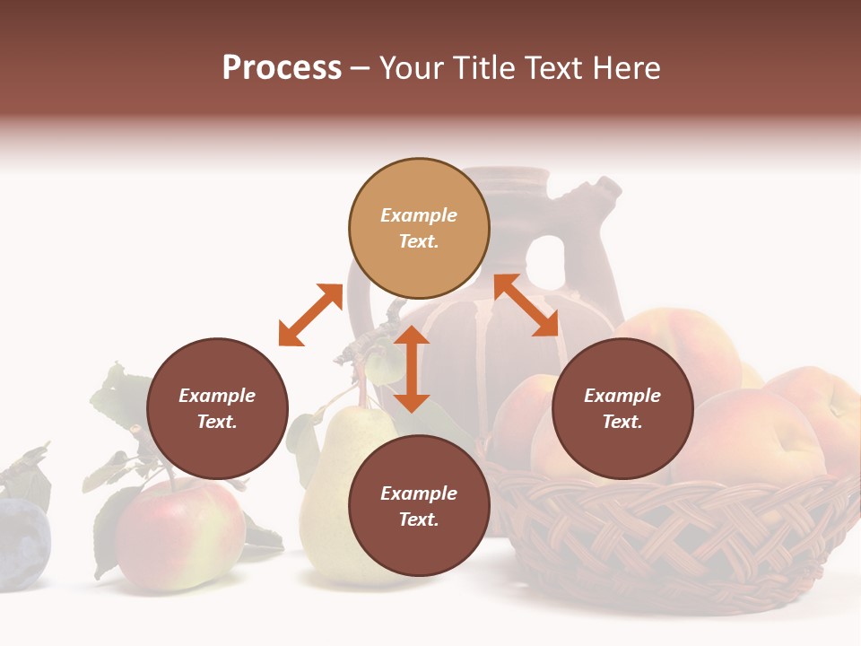 Plum Fruits Plants PowerPoint Template