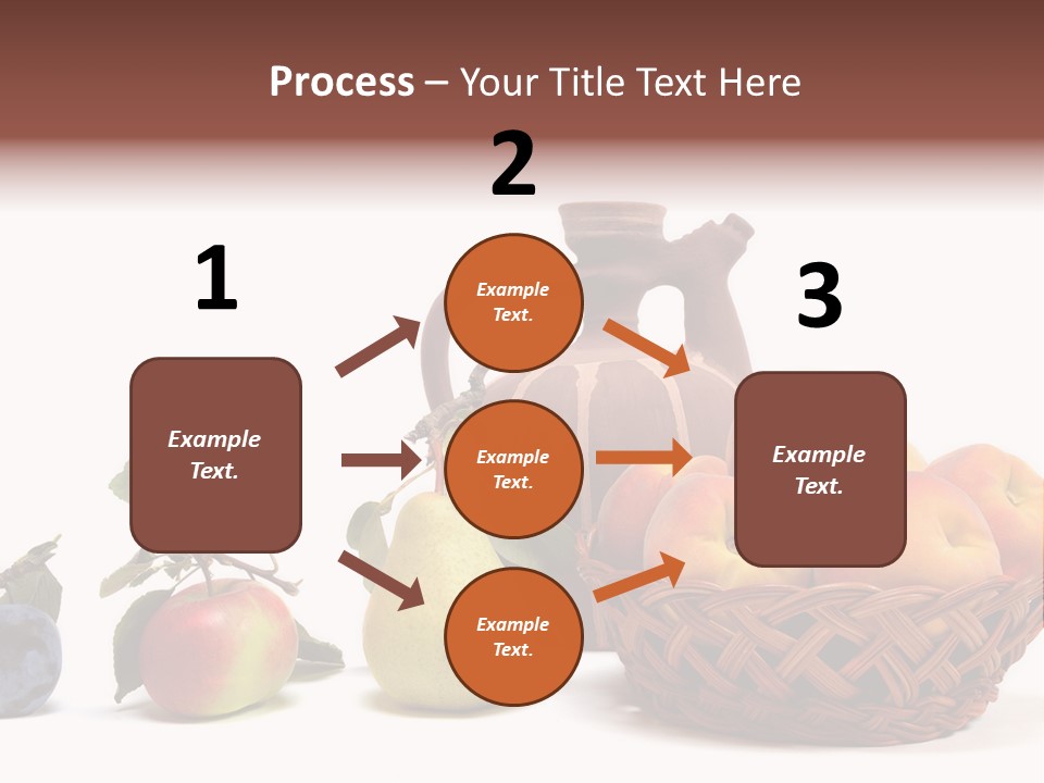 Plum Fruits Plants PowerPoint Template