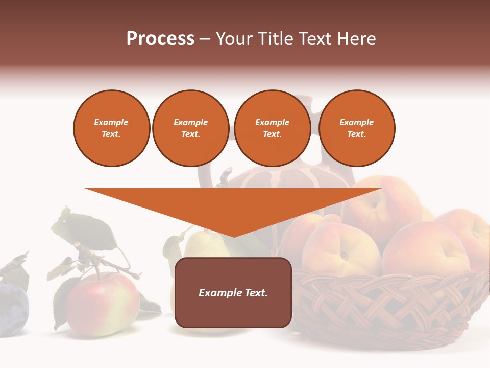 Plum Fruits Plants PowerPoint Template