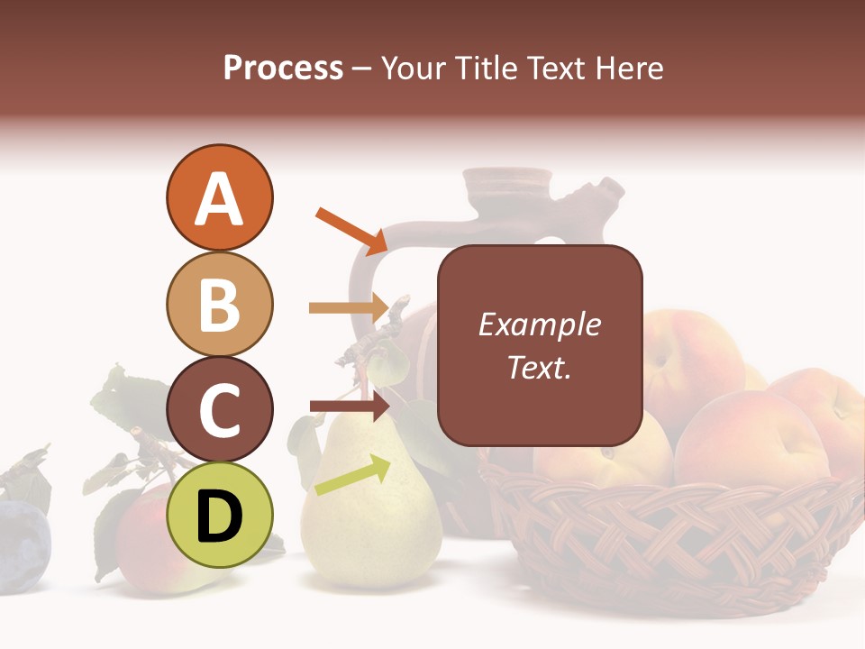 Plum Fruits Plants PowerPoint Template