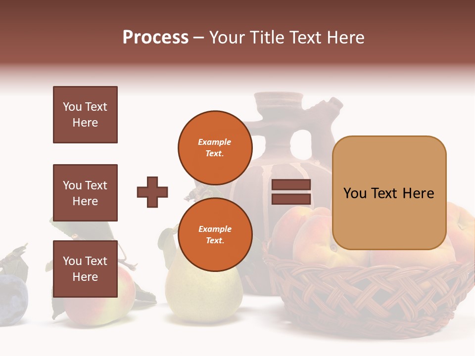 Plum Fruits Plants PowerPoint Template