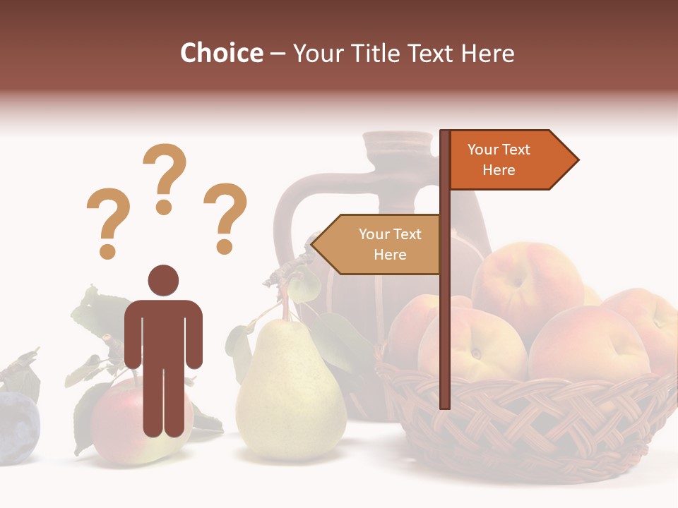 Plum Fruits Plants PowerPoint Template