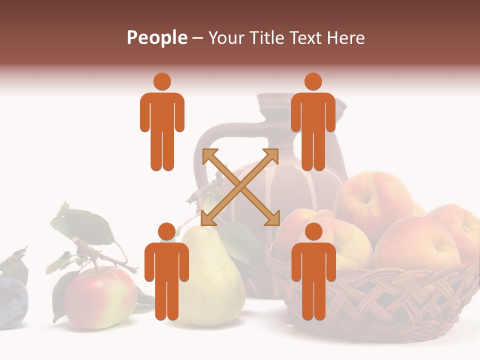 Plum Fruits Plants PowerPoint Template