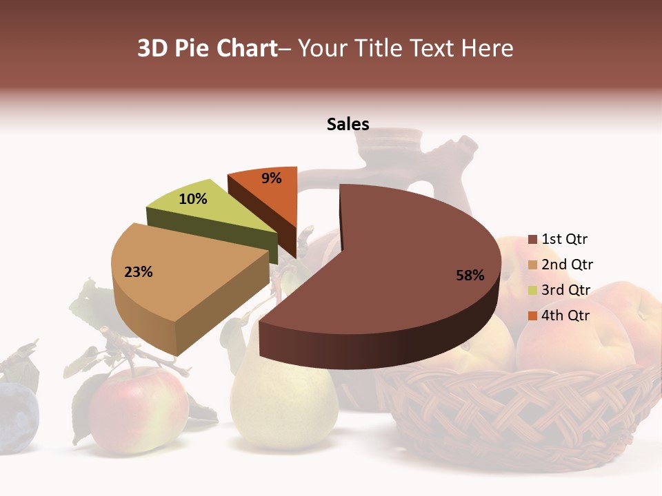 Plum Fruits Plants PowerPoint Template