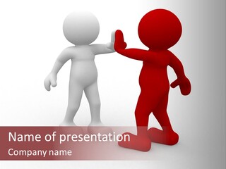 Meeting Workers Idea PowerPoint Template