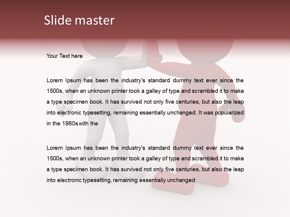 Meeting Workers Idea PowerPoint Template