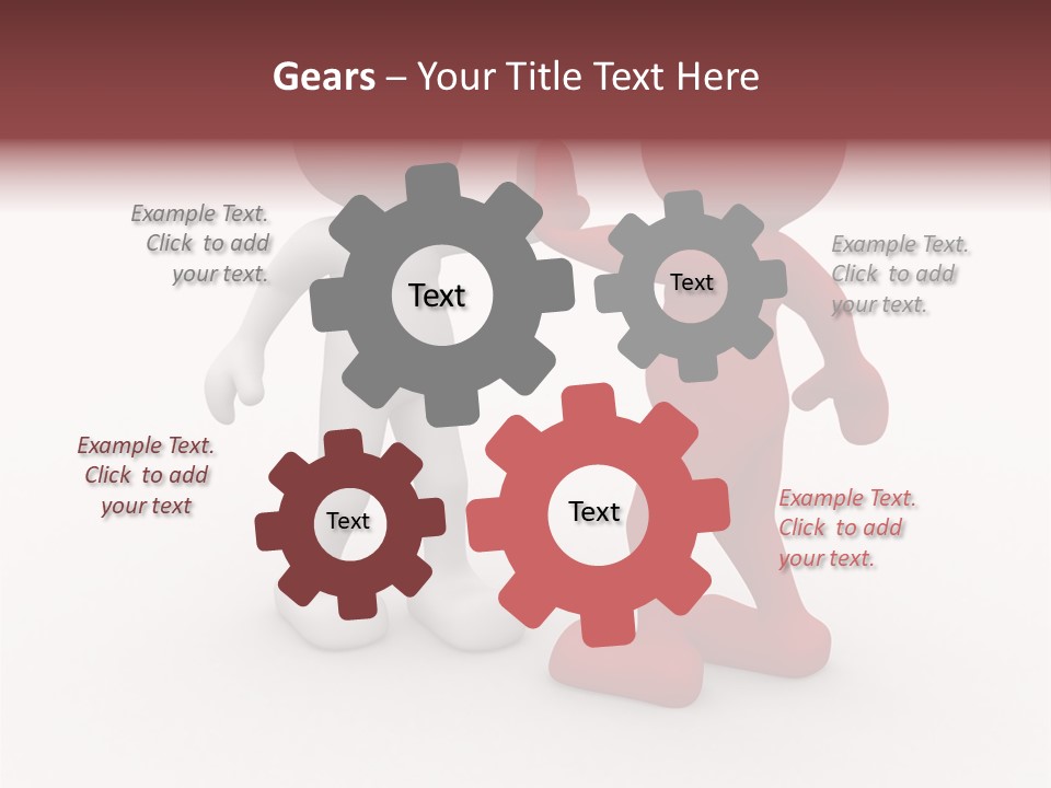 Meeting Workers Idea PowerPoint Template